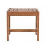 EDGAR SIDE TABLE ΦΥΣΙΚΟ 55x55xH38cm c467669