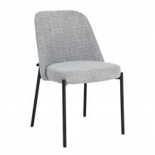 LUJO ΚΑΡΕΚΛΑ ΓΚΡΙ ΑΝΟΙΧΤΟ 51 5x57xH84 5cm SET 2τμχ c467778