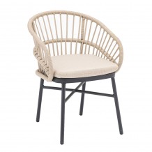 LUNA ΠΟΛΥΘΡΟΝΑ ΜΑΞΙΛΑΡΙ ΜΑΥΡΟ ΦΥΣΙΚΟ 59x61 5xH78cm c468088