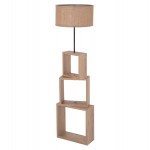 ΦΩΤΙΣΤΙΚΟ ΔΑΠΕΔΟΥ MDF ΣΟΝΑΜΑ-ΜΠΕΖ ΚΑΠΕΛΟ HM7608 03 Φ38x140Υεκ c468526