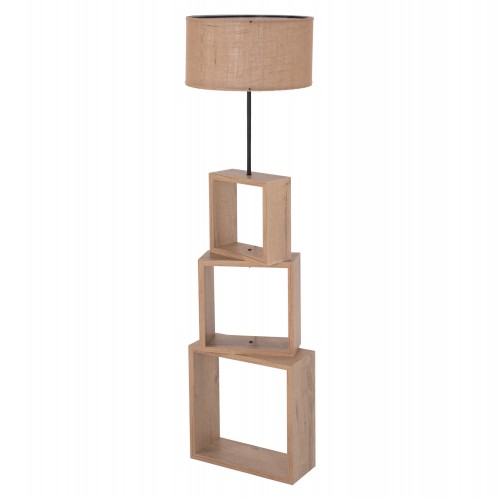 ΦΩΤΙΣΤΙΚΟ ΔΑΠΕΔΟΥ MDF ΣΟΝΑΜΑ-ΜΠΕΖ ΚΑΠΕΛΟ HM7608 03 Φ38x140Υεκ c468526