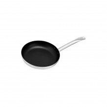 Αντικολλητικό τηγάνι φ18cm 3 3mm αλουμίνιο με INOX χερούλι c469374