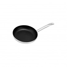 Αντικολλητικό τηγάνι φ20cm 3 3mm αλουμίνιο με INOX χερούλι c469375