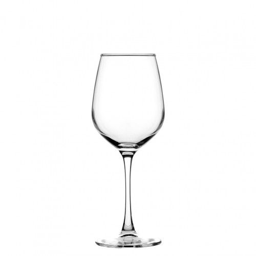 Γυάλινο Ποτήρι Κολωνάτο Κρασιού 24cl φ7 1x18cm Σειρά ELIXIR UNIGLASS - Σετ 6 c469566