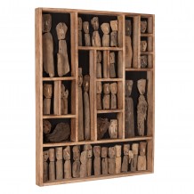 ΔΙΑΚΟΣΜΗΤΙΚΟ ΤΟΙΧΟΥ HM4275 ΚΑΔΡΟ ΜΕ ΦΙΓΟΥΡΕΣ ΑΠΟ DRIFTWOOD 60x5x80Υεκ c469602