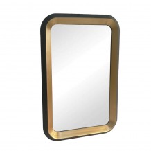 CONTRASTO ΚΑΘΡΕΠΤΗΣ ΜΑΥΡΟ ΧΡΥΣΟ 71xH107cm c469611