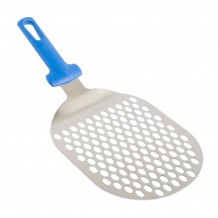 Σπάτουλα Οβάλ Τρυπητή 17 5x21cm Ανοξείδωτη GI Metal Italy c469619