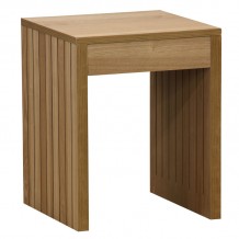 Βοηθητικό τραπέζι Focused pakoworld MDF φυσικό 40x40x50εκ c469645 Βοηθητικό τραπέζι Focused pakoworld MDF φυσικό 40x40x50εκ c469645