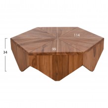 ΤΡΑΠΕΖΙ ΣΑΛΟΝΙΟΥ HEXAGON HM9790 ΞΥΛΟ ΤΕΑΚ ΣΕ ΦΥΣΙΚΟ 114x99x34Yεκ c469764