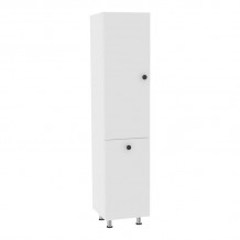 Ντουλάπα-στήλη μπάνιου Gingo pakoworld μελαμίνης λευκό 33x35x159εκ c469989