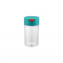 Δοχείο τροφίμων με αεροστεγές καπάκι κυλινδρικό φ10x20cm - Σετ 2 c470005