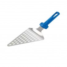 Σπάτουλα Τριγωνική Τρυπητή 19 5x14cm Ανοξείδωτη GI Metal Italy c470011