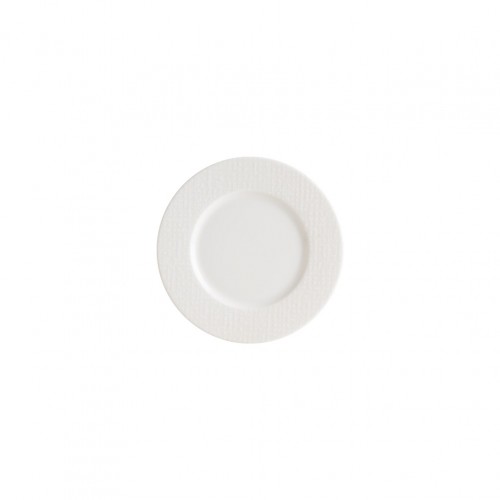 Πιάτο Ρηχό πορσελάνης 16cm με ανάγλυφο σχέδιο στο rim Patch Neat BONNA - Σετ 6 c470449