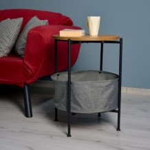 Βοηθητικό τραπέζι Cestino μελαμίνη 42x42x67cm c470768 Βοηθητικό τραπέζι Cestino μελαμίνη 42x42x67cm c470768