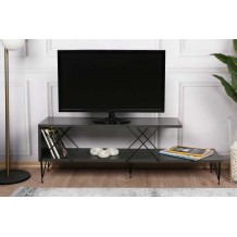 Έπιπλο tv Strada ανθρακί 120x30x40cm c470935 Έπιπλο tv Strada ανθρακί 120x30x40cm c470935