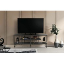Έπιπλο τηλεόρασης Lecce ανθρακί 120x30x44 5cm c471015 Έπιπλο τηλεόρασης Lecce ανθρακί 120x30x44 5cm c471015