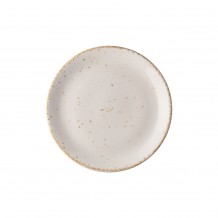 Πιάτο Ρηχό πορσελάνης Φ25cm Λευκό σειρά Leon LUKANDA - Σετ 6 c471023