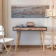 Γραφείο Marko 105x55x79cm μελαμίνη ξύλο c471095 Γραφείο Marko 105x55x79cm μελαμίνη ξύλο c471095