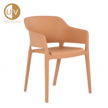 ARCO ΠΟΛΥΘΡΟΝΑ CARAMEL 55 5x54 5xH77 5cm SET 4τμχ c471185