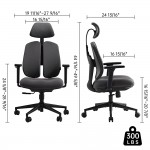 Καρέκλα Γραφείου - Eureka Ergonomic ERK-OC10-GY c471240