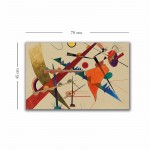 Πίνακας Kandinsky Καμβάς 45x70cm c471284