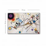 Πίνακας Kandinsky Καμβάς 45x70cm c471286