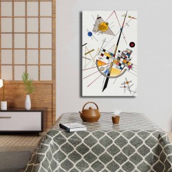 Πίνακας Kandinsky Καμβάς 45x70cm c471290