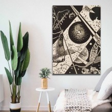 Πίνακας Kandinsky Καμβάς 70x100cm c471292 Πίνακας Kandinsky Καμβάς 70x100cm c471292