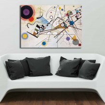 Πίνακας Kandinsky Καμβάς 70x100cm c471293 Πίνακας Kandinsky Καμβάς 70x100cm c471293