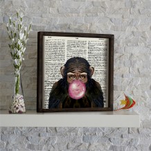 Πίνακας mdf 34x34cm c471666 Πίνακας mdf 34x34cm c471666