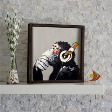 Πίνακας mdf 34x34cm c471668 Πίνακας mdf 34x34cm c471668