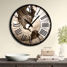 Ρολόι τοίχου mdf 50x50cm c471693 Ρολόι τοίχου mdf 50x50cm c471693