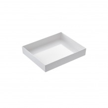 Δίσκος μελαμίνης λευκός GN1 2 32 5x26 5xΥ6cm σειρά Venezia Leone c471842