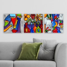 Πίνακας καμβάς 30x30cm 3pcs c471893 Πίνακας καμβάς 30x30cm 3pcs c471893