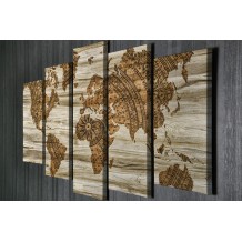Πίνακας καμβάς 105x70cm set 5pcs c471906 Πίνακας καμβάς 105x70cm set 5pcs c471906