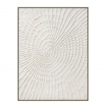 WHITE FINGERPRINTS A ΠΙΝΑΚΑΣ ΚΑΜΒΑΣ ΛΕΥΚΟ ΚΟΡΝΙΖΑ ΑΣΗΜΙ 80x120xH3 5cm c471917 WHITE FINGERPRINTS A ΠΙΝΑΚΑΣ ΚΑΜΒΑΣ ΛΕΥΚΟ ΚΟΡΝΙΖΑ ΑΣΗΜΙ 80x120xH3 5cm c471917