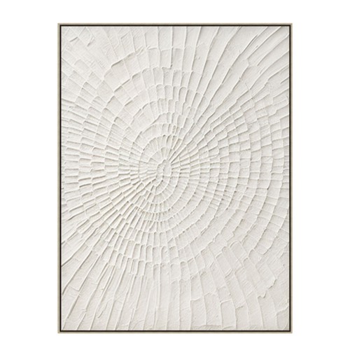 WHITE FINGERPRINTS A ΠΙΝΑΚΑΣ ΚΑΜΒΑΣ ΛΕΥΚΟ ΚΟΡΝΙΖΑ ΑΣΗΜΙ 80x120xH3 5cm c471917