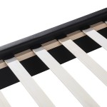 Κρεβάτι ABELIA Μαύρο PU Στρώμα 160x200cm c472233