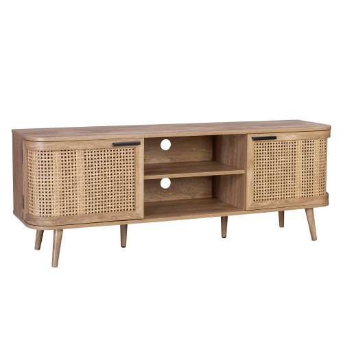 MONMARTE TV STAND NATURE 150x39xH56cm c472395