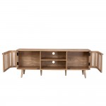 MONMARTE TV STAND NATURE 150x39xH56cm c472395