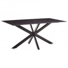 Τραπέζι Bethan pakoworld sintered stone γκρι cement-μαύρο 180x90x75εκ c472469 Τραπέζι Bethan pakoworld sintered stone γκρι cement-μαύρο 180x90x75εκ c472469
