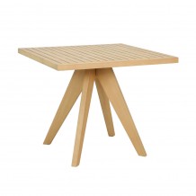 DOGA ΤΡΑΠΕΖΙ ΦΥΣΙΚΟ 90x90xH75cm c472970 DOGA ΤΡΑΠΕΖΙ ΦΥΣΙΚΟ 90x90xH75cm c472970