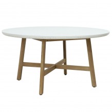 MOSAIC ΤΡΑΠΕΖΙ LIGHT TEAK 150x150xH76cm c472973 MOSAIC ΤΡΑΠΕΖΙ LIGHT TEAK 150x150xH76cm c472973