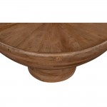 MOSI COFFEE TABLE ΦΥΣΙΚΟ 80x80xH40cm c472974