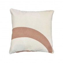 MAYRA A ΔΙΑΚΟΣΜΗΤΙΚΟ ΜΑΞΙΛΑΡΙ ΒΑΜΒΑΚΙ POLYESTER ΜΠΕΖ 45x45cm c473202