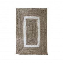 INDIGO ΧΑΛΙ ΓΙΟΥΤΑ ΒΑΜΒΑΚΙ ΦΥΣΙΚΟ ΜΠΕΖ 140x210cm c473216