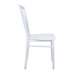 MILLS Καρέκλα PP Άσπρο - Στοιβαζόμενη c473256