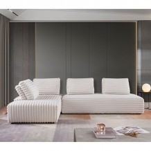 BRISTOL Καναπές Σαλονιού Καθιστικού Πολυμορφικός Τεχνητή Γούνα Άσπρο c473290 BRISTOL Καναπές Σαλονιού Καθιστικού Πολυμορφικός Τεχνητή Γούνα Άσπρο c473290