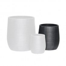 FLOWER POT-16 Φ33x37cm Cement Απόχρωση Anthracite c473361 FLOWER POT-16 Φ33x37cm Cement Απόχρωση Anthracite c473361