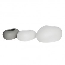 FLOWER POT-ROCK 40x30x19cm Cement Απόχρωση White c473365 FLOWER POT-ROCK 40x30x19cm Cement Απόχρωση White c473365